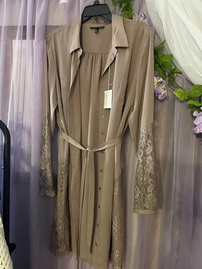 Victoria's Secret Taupe Gray robe